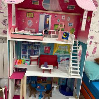 Дом для кукол Paremo Муза с мебелью PD315-01: отзыв пользователя Детский Мир