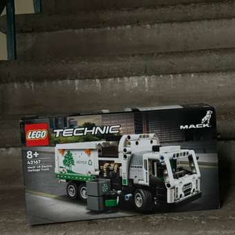 Конструктор LEGO Technic Электрический мусоровоз Mack LR 42167: отзыв пользователя ДетМир