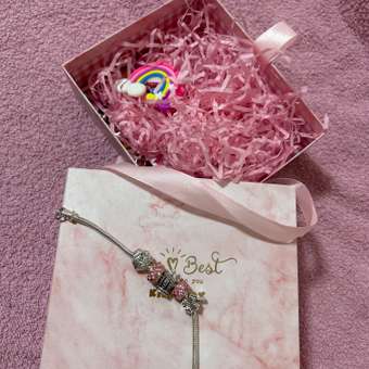 Набор для создания украшений KIDDITOY Розовый цветок: отзыв пользователя Детский Мир