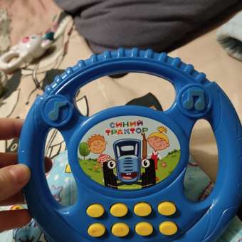 Игрушка Умка Синий трактор Руль музыкальная 338494: отзыв пользователя Детский Мир