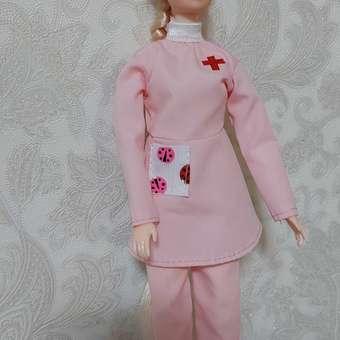 Костюм медсестры Модница для куклы 29 см 4747 розовый: отзыв пользователя Детский Мир