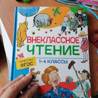 Книга Хрестоматия внеклассное чтение 1-4класс: отзыв пользователя Детский Мир