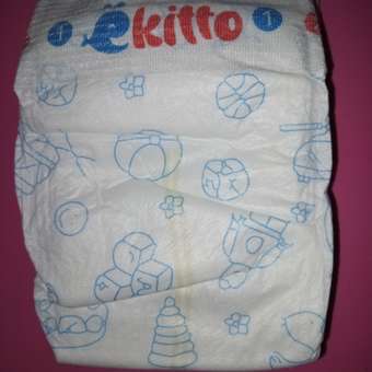 Подгузники Ekitto на липучках 1 размер NB для новорожденных тонкие 0-5 кг 30 шт: отзыв пользователя Детский Мир