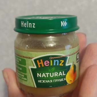 Пюре Heinz Нежная грушка 80г с 4месяцев: отзыв пользователя ДетМир