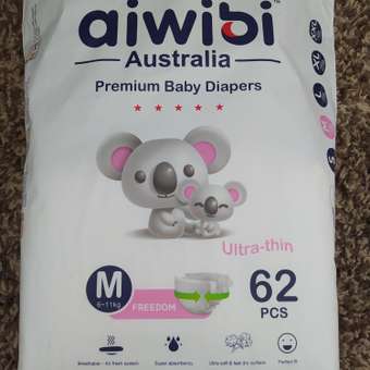 Подгузники AIWIBI Premium L 54 шт.: отзыв пользователя Детский Мир