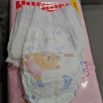 Подгузники-трусики Huggies для девочек 7 от 17кг 40 шт: отзыв пользователя ДетМир