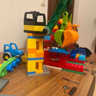 Конструктор LEGO DUPLO Строительная площадка: отзыв пользователя Детский Мир