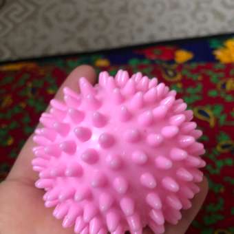 Мячик Beroma массажный 7 см розовый: отзыв пользователя Детский Мир
