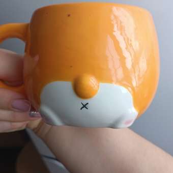 Кружка керамическая iLikeGift Corgi orange: отзыв пользователя Детский Мир