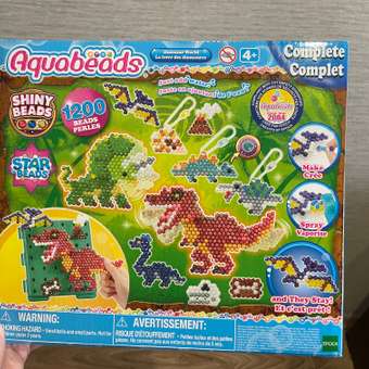 Набор Aquabeads Мир динозавров 31994: отзыв пользователя Детский Мир