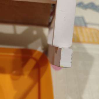 Кроватка для кукол Тутси с двумя бортиками белая деревянная: отзыв пользователя Детский Мир