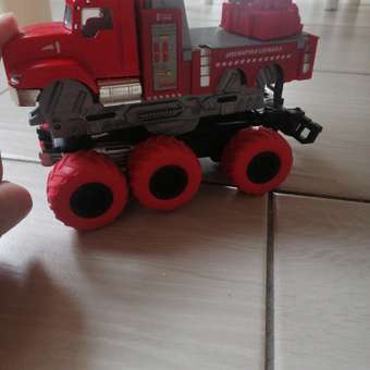 Машина Funky Toys 1:43 Пожарная с выдвижной лестницей FT61094: отзыв пользователя Детский Мир