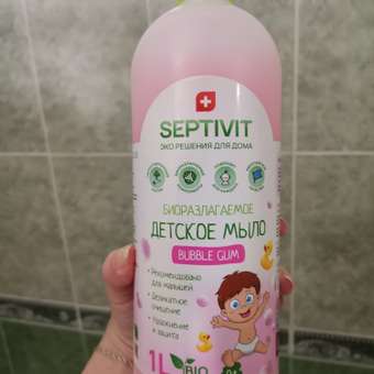 Мыло жидкое SEPTIVIT 1000 мл: отзыв пользователя Детский Мир