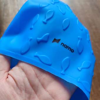 Детская шапочка для плавания Namo синяя: отзыв пользователя Детский Мир