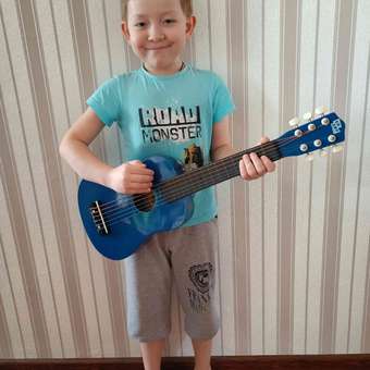 Гитара Kids Harmony Голубой MG2502: отзыв пользователя Детский Мир