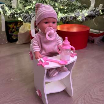 Аксессуар для кукол ViromToys стульчик для кормления: отзыв пользователя Детский Мир