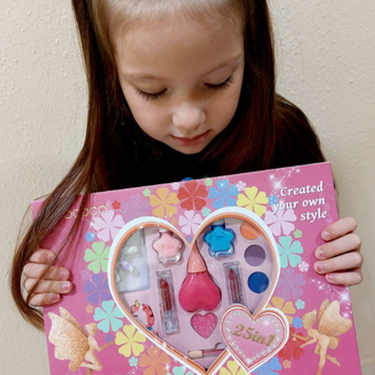 Набор детской косметики ORGANIC BRAND для девочек подарок на праздник мейкап бьюти хобби: отзыв пользователя Детский Мир