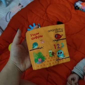 Игрушка Amarobaby книжка Soft Book в ассортименте: отзыв пользователя Детский Мир