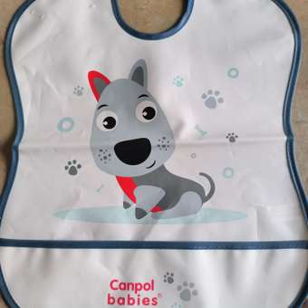 Нагрудник Canpol Babies клеенка: отзыв пользователя ДетМир