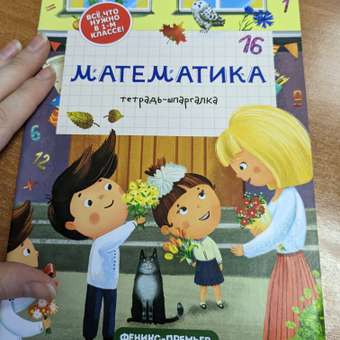 Книга Феникс Премьер Математика тетрадь шпаргалка: отзыв пользователя Детский Мир