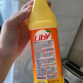 Средство для мытья посуды Liby апельсин 1.5 кг: отзыв пользователя Детский Мир