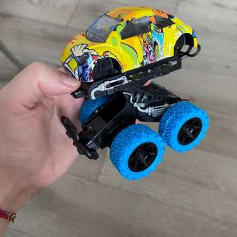 Машинка Funky Toys с голубыми колесами FT8488-4: отзыв пользователя Детский Мир