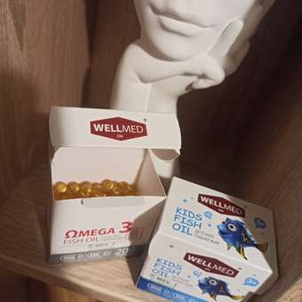 Рыбий жир для женщин WELLMED Концентрат Omega-3 с витамином E 200 капсул Fish oil: отзыв пользователя Детский Мир
