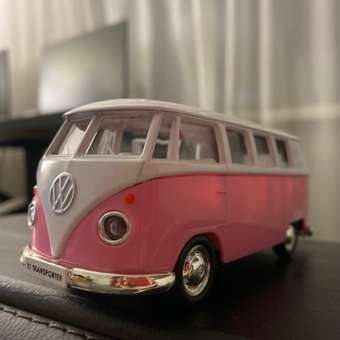 Автомобиль RMZ CITY Volkswagen Samba Bus розовый: отзыв пользователя Детский Мир