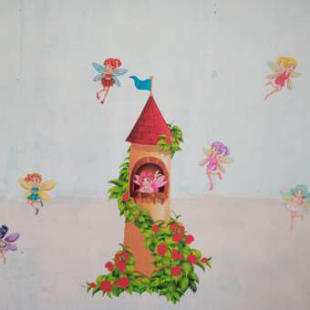 Наклейка интерьерная Woozzee Эльфийская башня: отзыв пользователя Детский Мир