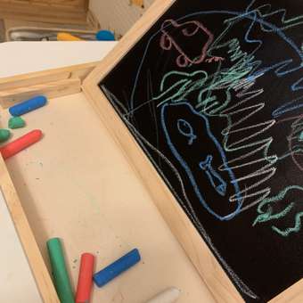 Развивающая игрушка Mapacha магнитные буквы фигурки счетный материал доска для рисования: отзыв пользователя Детский Мир