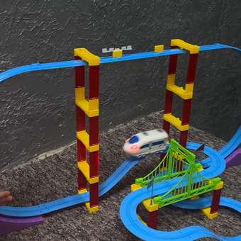 Игровой набор GRACE HOUSE детская железная дорога с локомотивом: отзыв пользователя Детский Мир