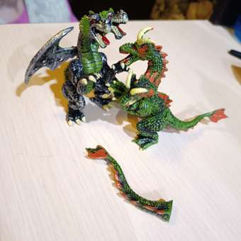 Фигурки BATTLETIME два боевых двуглавых дракона для детей развивающие коллекционные: отзыв пользователя Детский Мир