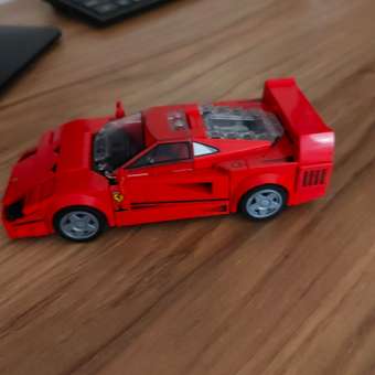 Конструктор LEGO Speed Champions Ferrari F40 Суперкар блочный: отзыв пользователя Детский Мир