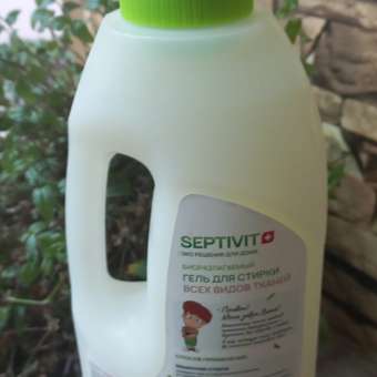 Гель для стирки SEPTIVIT для всех видов тканей с ароматом Миндальное молочко 1л: отзыв пользователя Детский Мир