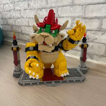 Конструктор LEGO Super Mario The Mighty Bowser блочный: отзыв пользователя Детский Мир