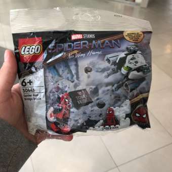 Конструктор LEGO Marvel Super Heroes Битва на мосту Человека-паука 30443: отзыв пользователя ДетМир