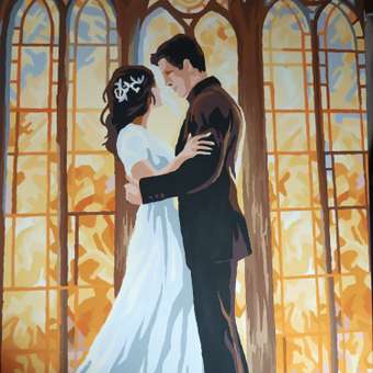 Картина по номерам Art on Canvas холст на подрамнике 40х50 см Свадьба: отзыв пользователя Детский Мир