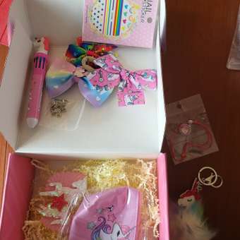 Подарочный набор аксессуаров NRAVIZA Детям Единорог для девочек 12 предметов: отзыв пользователя Детский Мир