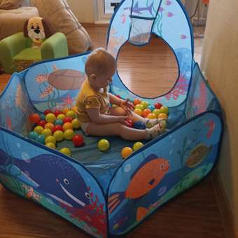 Игровой комплекс BabyGo с сухим бассейном и шариками YS182751: отзыв пользователя Детский Мир