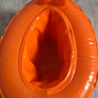 Горшок дорожный ROXY-KIDS надувной для детей PocketPotty цвет оранжевый: отзыв пользователя Детский Мир