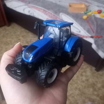 Трактор BBurago New Holland T7.315 Голубой 18-31612: отзыв пользователя Детский Мир
