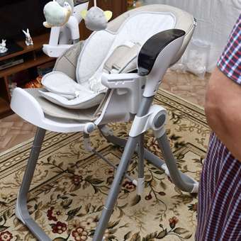 Стульчик-качели Babyton Combi Care Beige: отзыв пользователя ДетМир