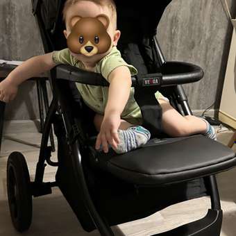 Коляска BabyCare Venga надувные колеса чёрный: отзыв пользователя Детский Мир