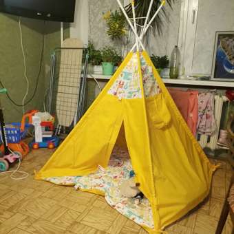 Палатка-вигвам Polini kids Жираф Желтая: отзыв пользователя Детский Мир