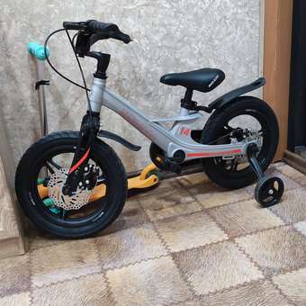 Детский двухколесный велосипед Maxiscoo Space делюкс плюс 14 графит: отзыв пользователя Детский Мир