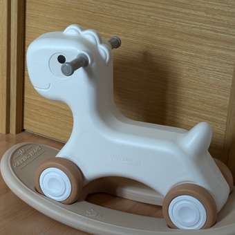 Лошадка-качалка-беговел UNIX Kids Camel до 50 кг игрушка для детей от 1 года: отзыв пользователя Детский Мир
