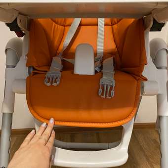 Чехол Чехольчик ОК на стульчик для кормления оранжевый: отзыв пользователя Детский Мир