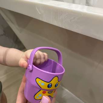 Ведерки для ванной Курносики 3шт 27147: отзыв пользователя Детский Мир
