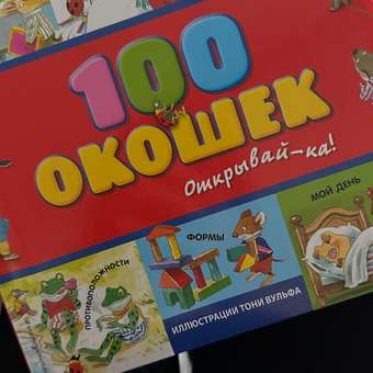 Книга Эксмо 3+ 100 окошек - открывай-ка!: отзыв пользователя Детский Мир