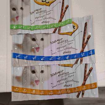 Лакомство для кошек Мнямс лакомые палочки с уткой и кроликом 5г 10шт: отзыв пользователя. Зоомагазин Зоозавр